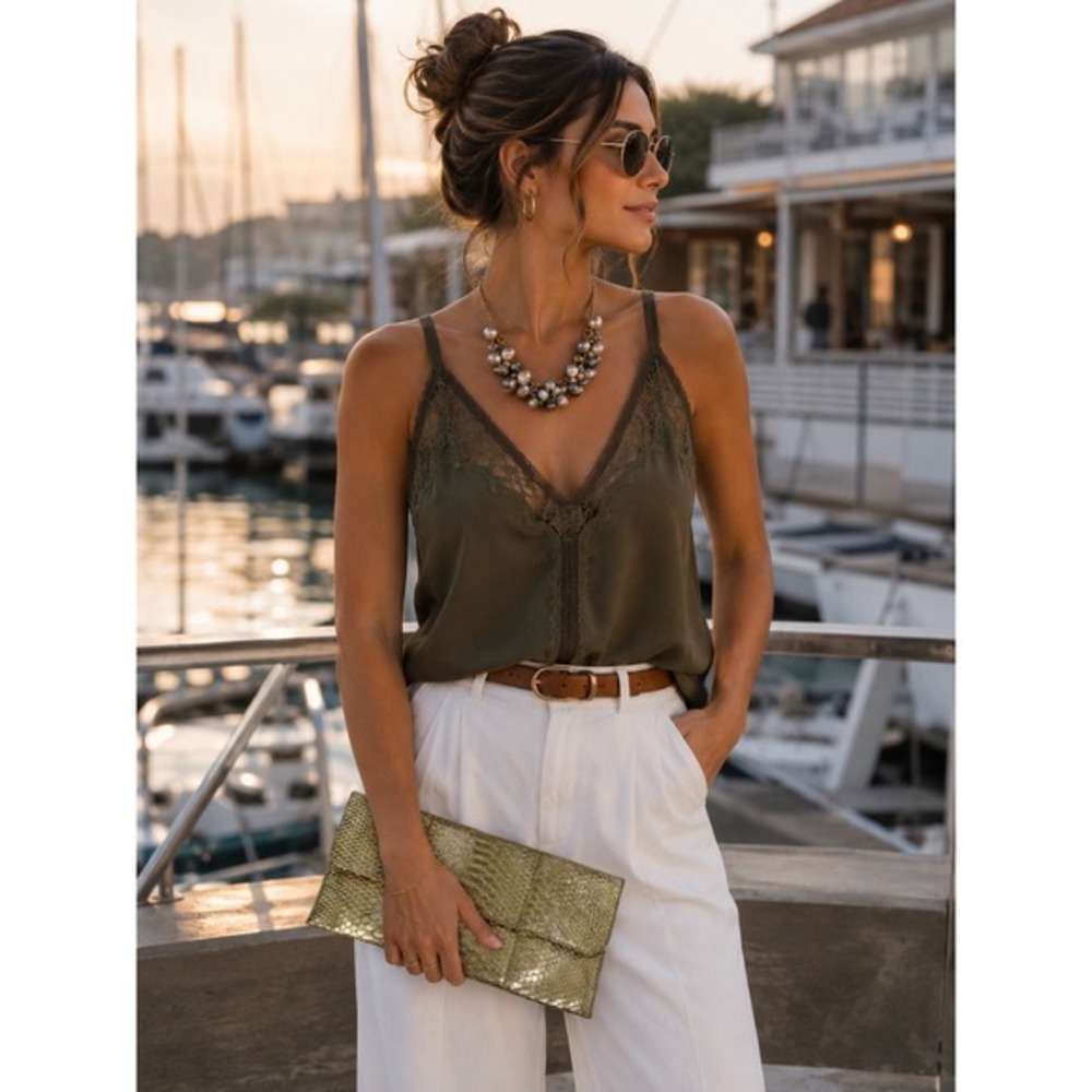 Jessica McClintock Gold Snake Embossed Metallic Clutch‎ Evening Bag